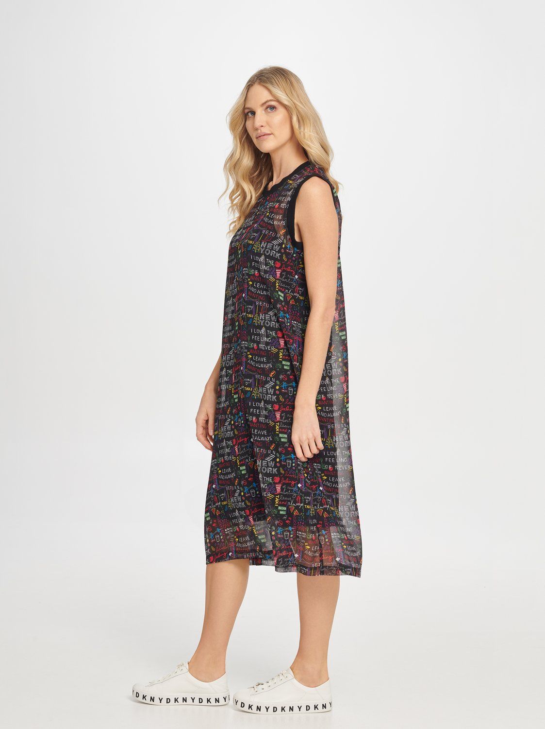 

Платье женское DKNY P0AB7EOL черное XS, P0AB7EOL