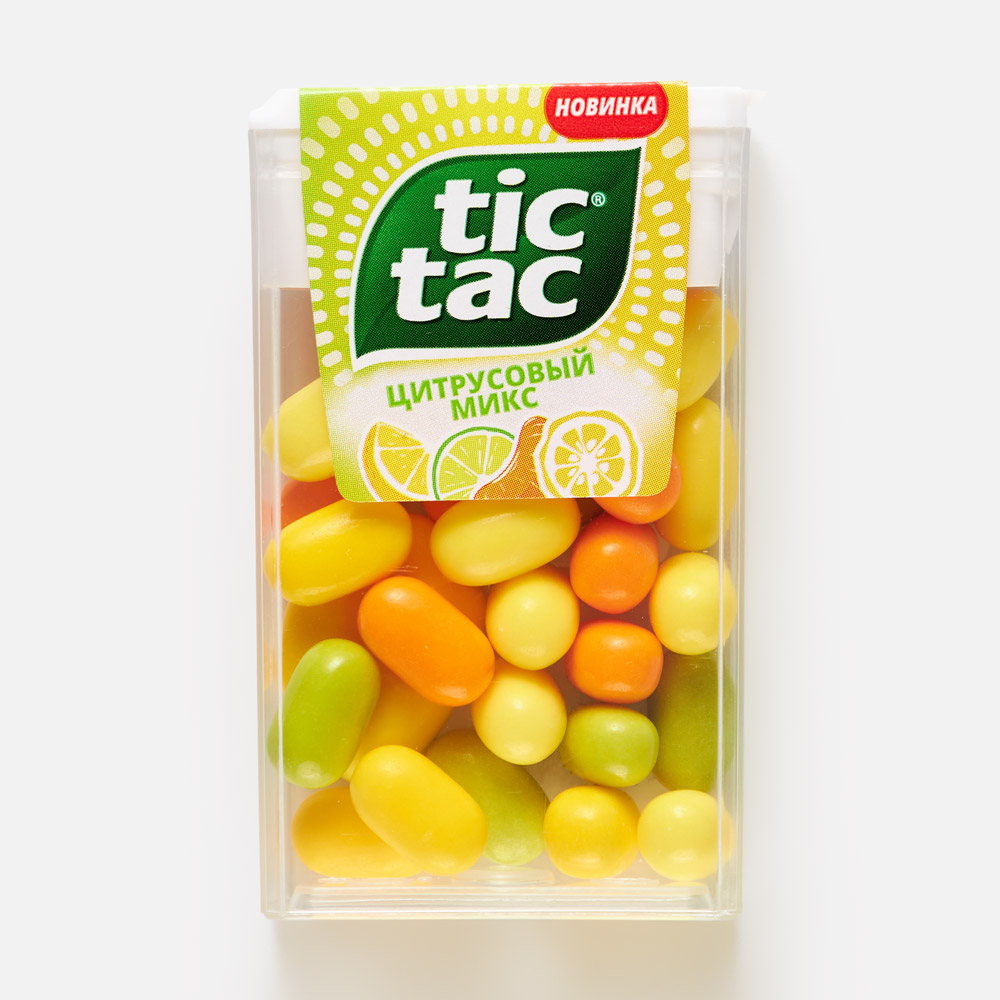 Драже Tic Tac цитрусовый микс, 16 г