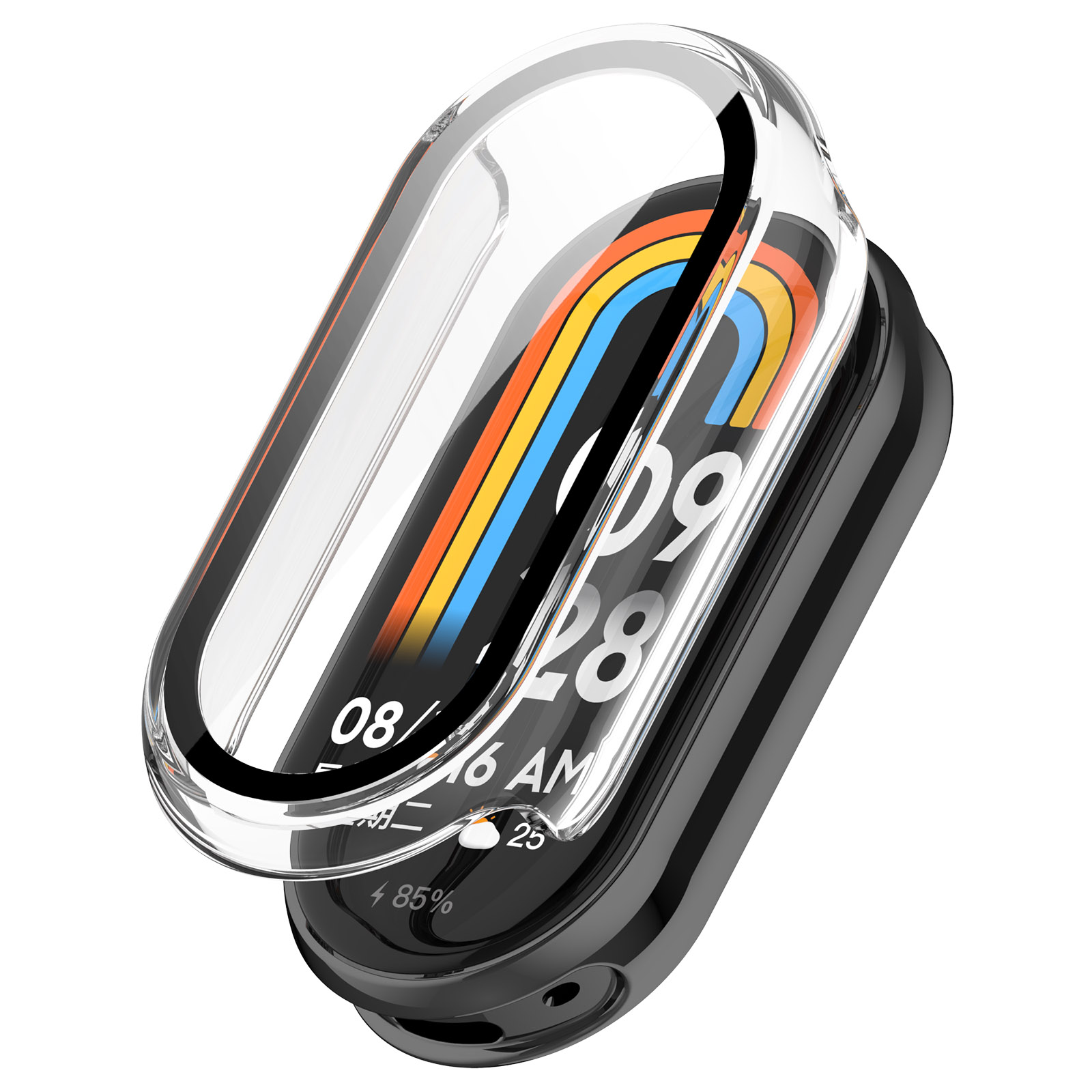 

Защитное стекло для Xiaomi Mi Band 8, прозрачное, Прозрачный, Xiaomi Mi Band 8