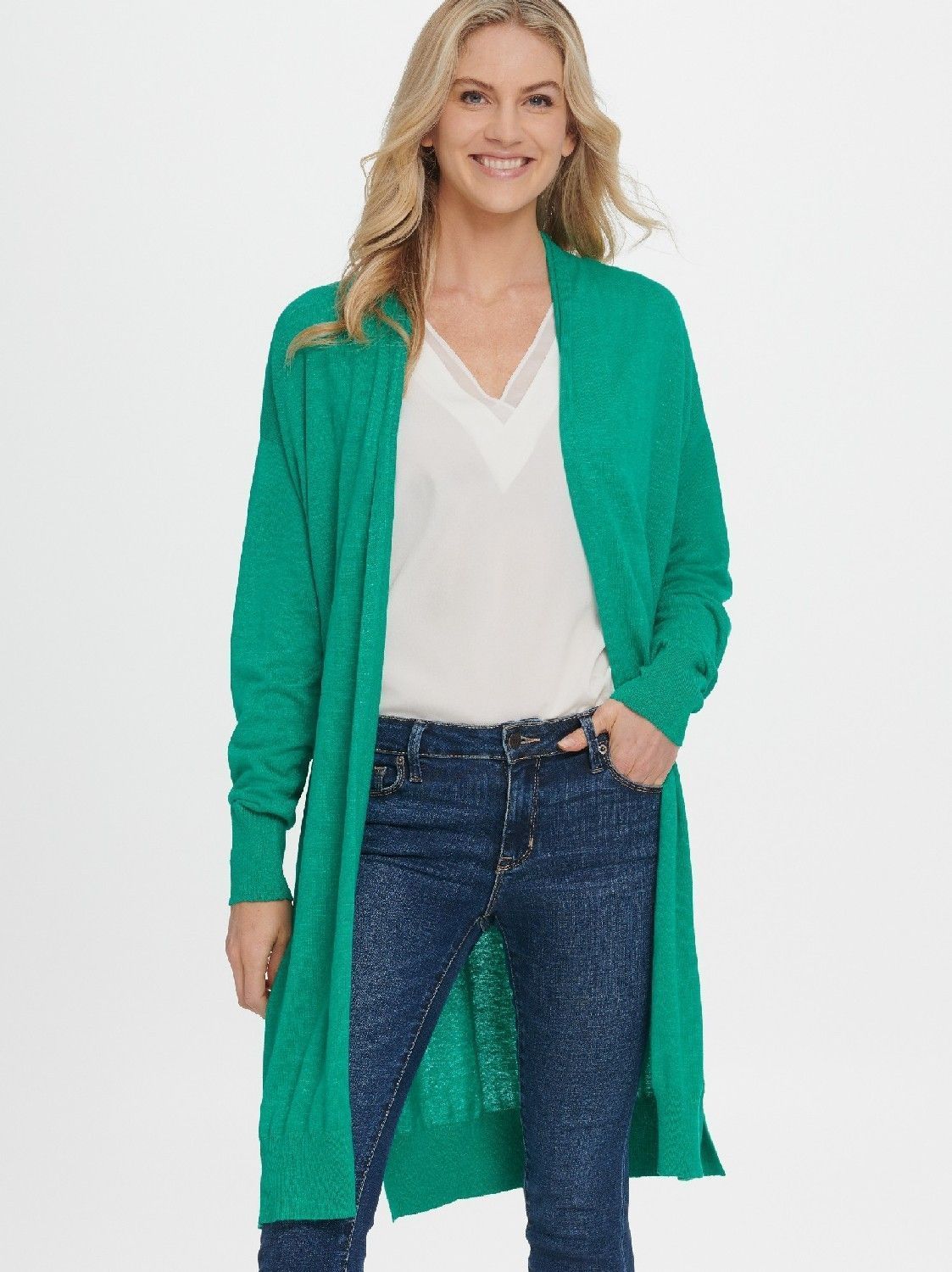 

Кардиган женский DKNY P0AXT913 зеленый XS, P0AXT913