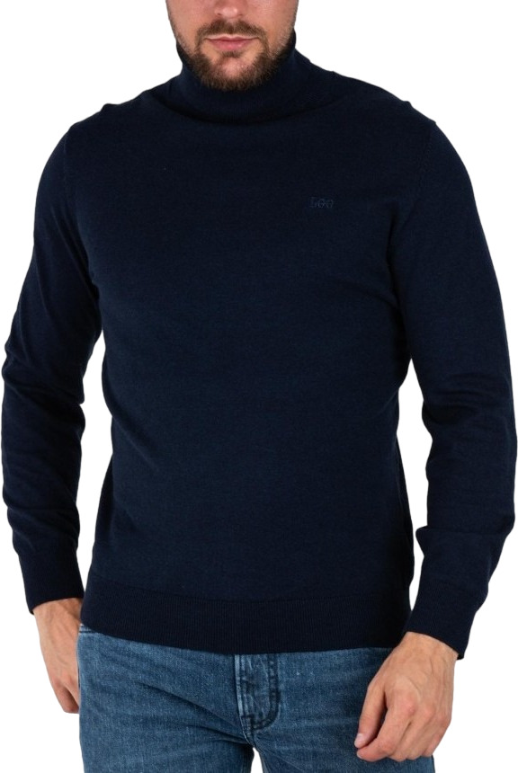 Водолазка мужская Lee Men High Neck Knit синяя M