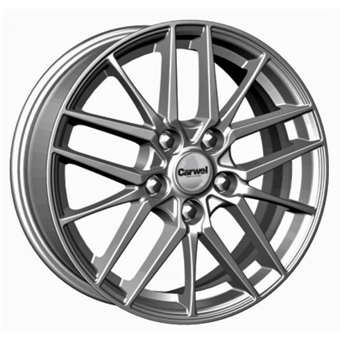 

Колесный диск Carwel Лача 6.5xR16 5x114.3 ET38 DIA67.1 00102554, Черный