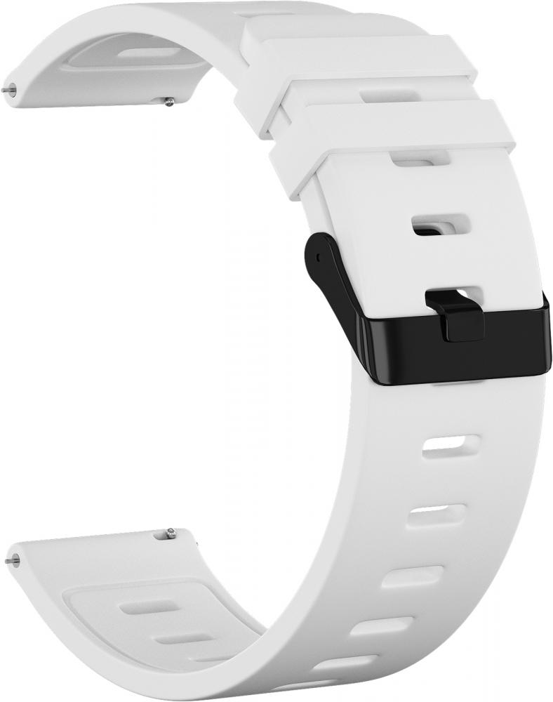 

Ремешок силиконовый GSMIN Blow 22 для Garmin Instinct (Белый), Ремешок силиконовый GSMIN Blow 22 для Garmin Instinct