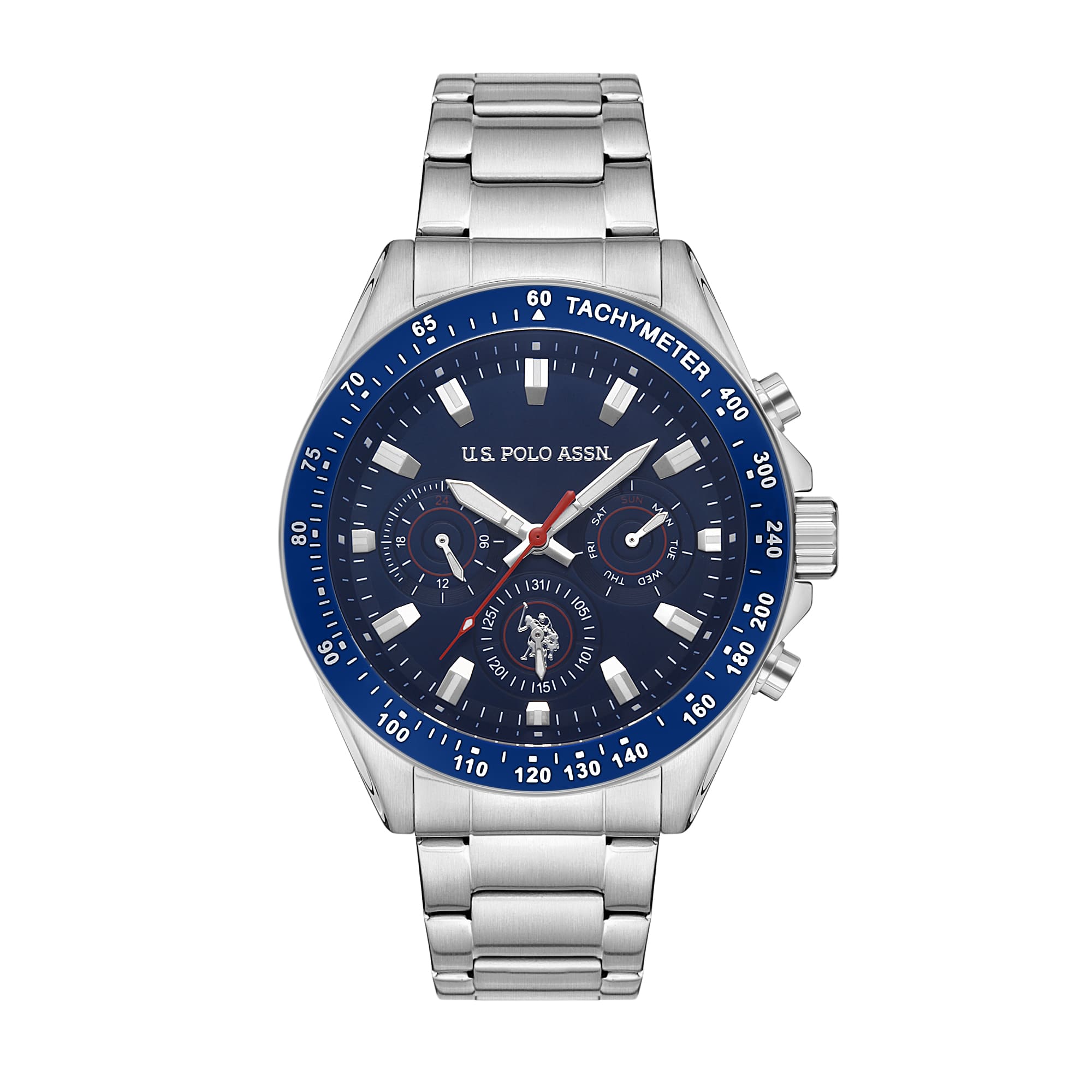 

Наручные часы мужские U.S. POLO Assn. USPA1040-01 серебристые, USPA1040-01