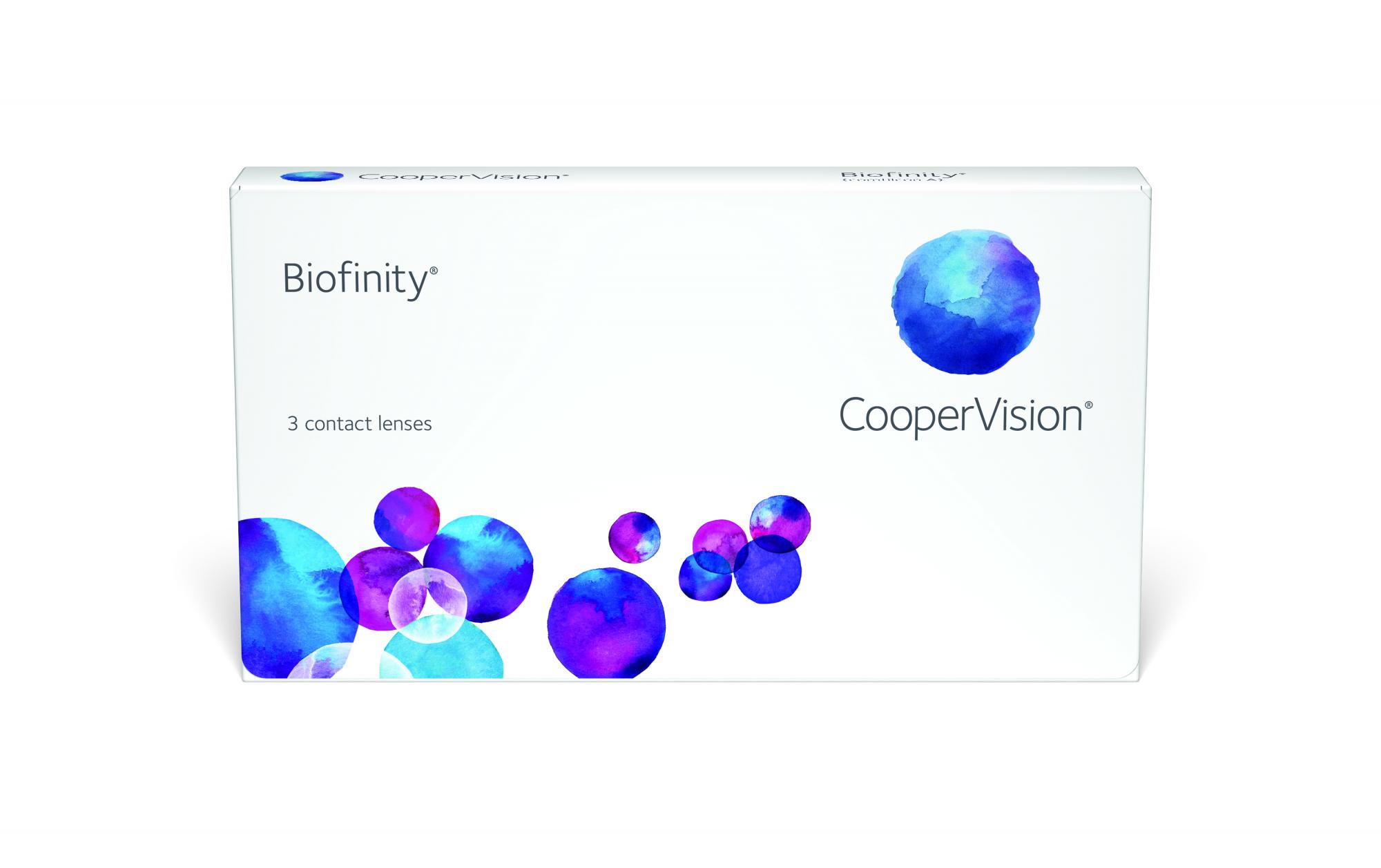 

Контактные линзы CooperVision Biofinity D -2,75 BC 8,6