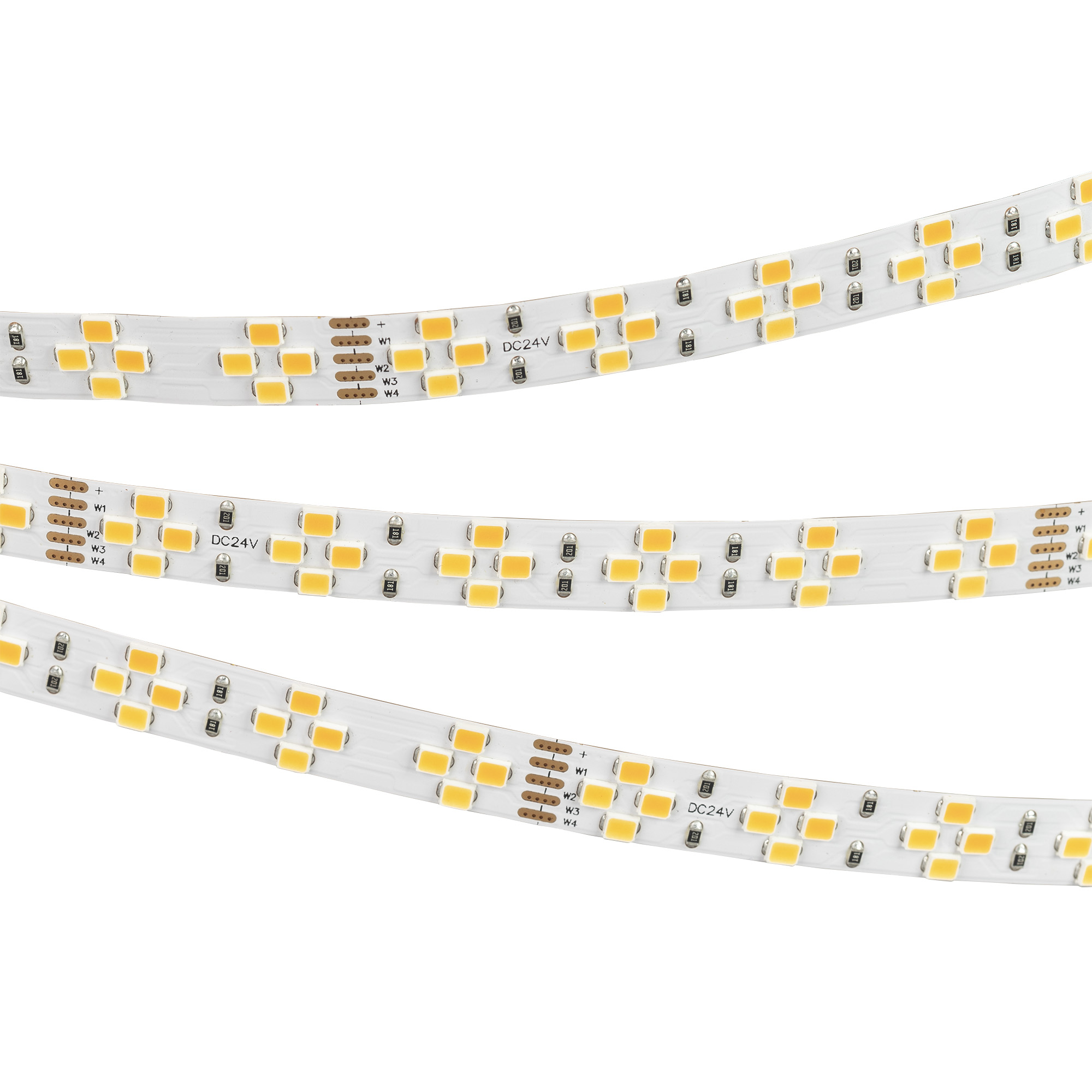 

Светодиодная лента Arlight RT-A240-10mm 24V Warm-MIX (20 W/m, IP20, 2835, 5m), 038400