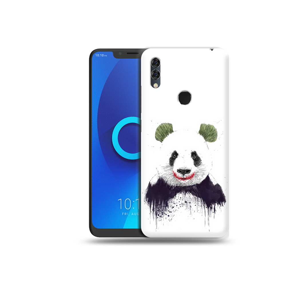 

Чехол MyPads Tocco для Alcatel 5V панда джокер, Прозрачный, Tocco