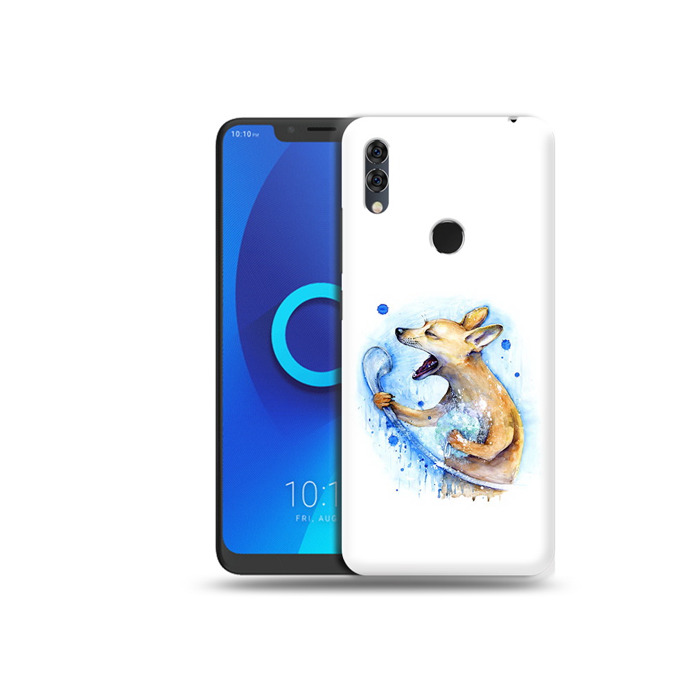 

Чехол MyPads Tocco для Alcatel 5V пение в душе, Прозрачный, Tocco