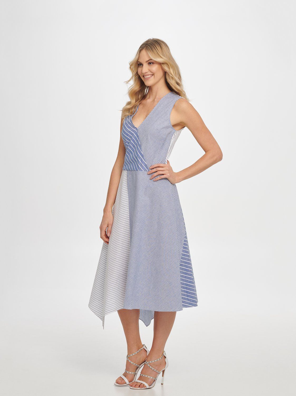 

Платье женское DKNY P0CBRESN голубое S, P0CBRESN