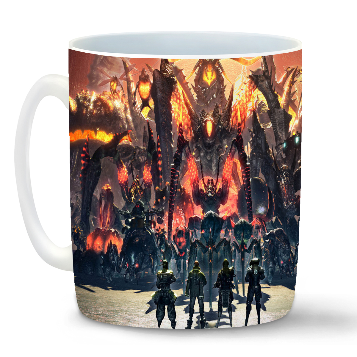

Кружка CoolPodarok lost planet 2 Четверо против огромной армии