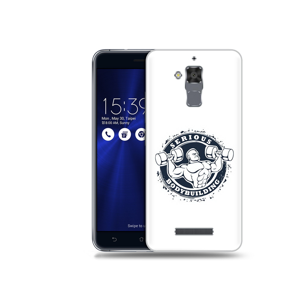 

Чехол MyPads Tocco для Asus ZenFone 3 Max (ZC520TL) бодибилдинг воля к победе, Прозрачный, Tocco