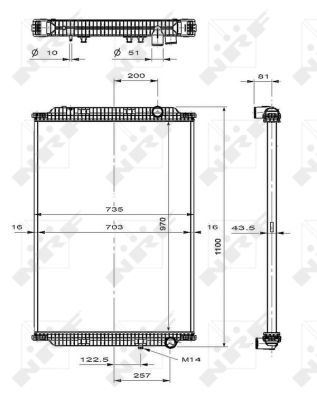

Nrf 519564 Радиатор Системы Охлаждения 970X735X43 Rvi Kerax 370.18 05>