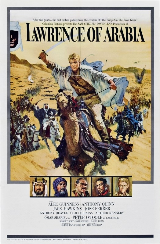 

Постер к фильму "Лоуренс Аравийский" (Lawrence of Arabia) A3