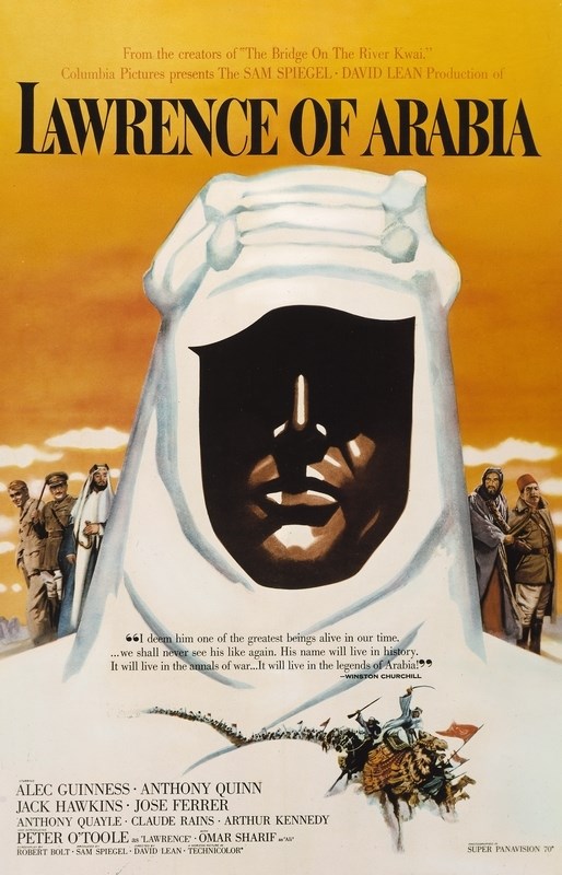 

Постер к фильму "Лоуренс Аравийский" (Lawrence of Arabia) Оригинальный 68,6x104,1 см