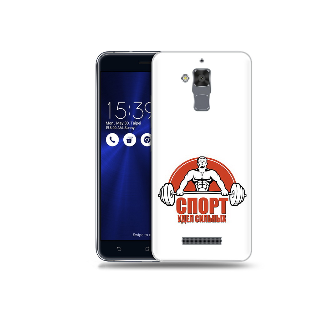 

Чехол MyPads Tocco для Asus ZenFone 3 Max (ZC520TL) бодибилдинг спорт, Прозрачный, Tocco