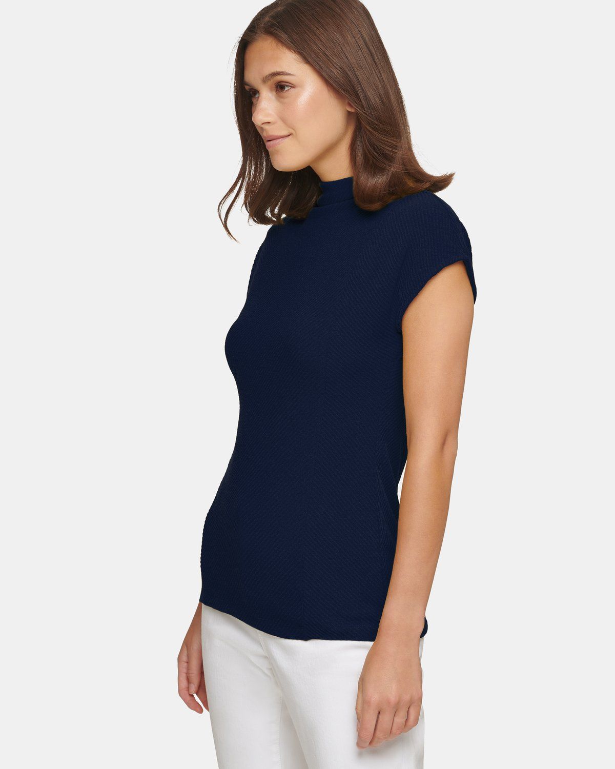 

Водолазка женская DKNY P0HH7GWC синяя S, P0HH7GWC
