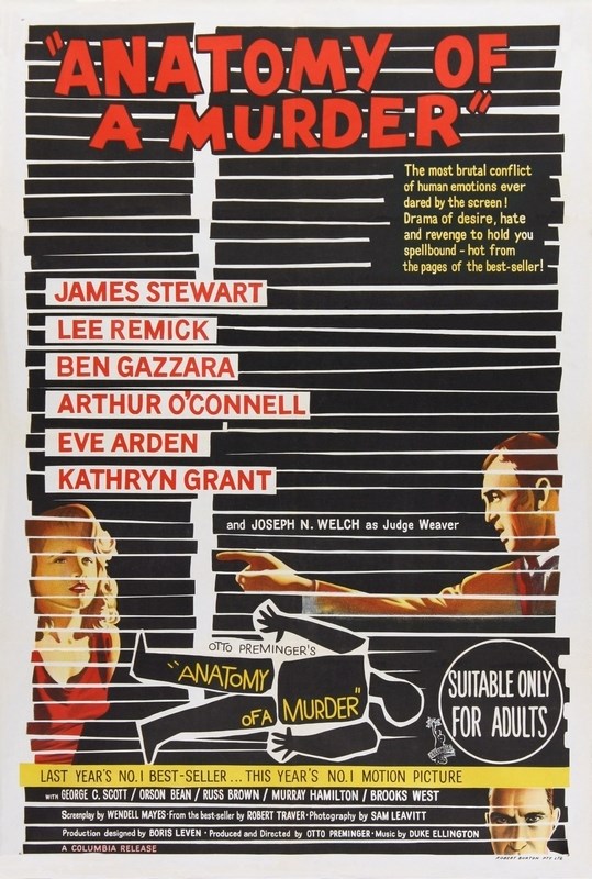 

Постер к фильму "Анатомия убийства" (Anatomy of a Murder) A1