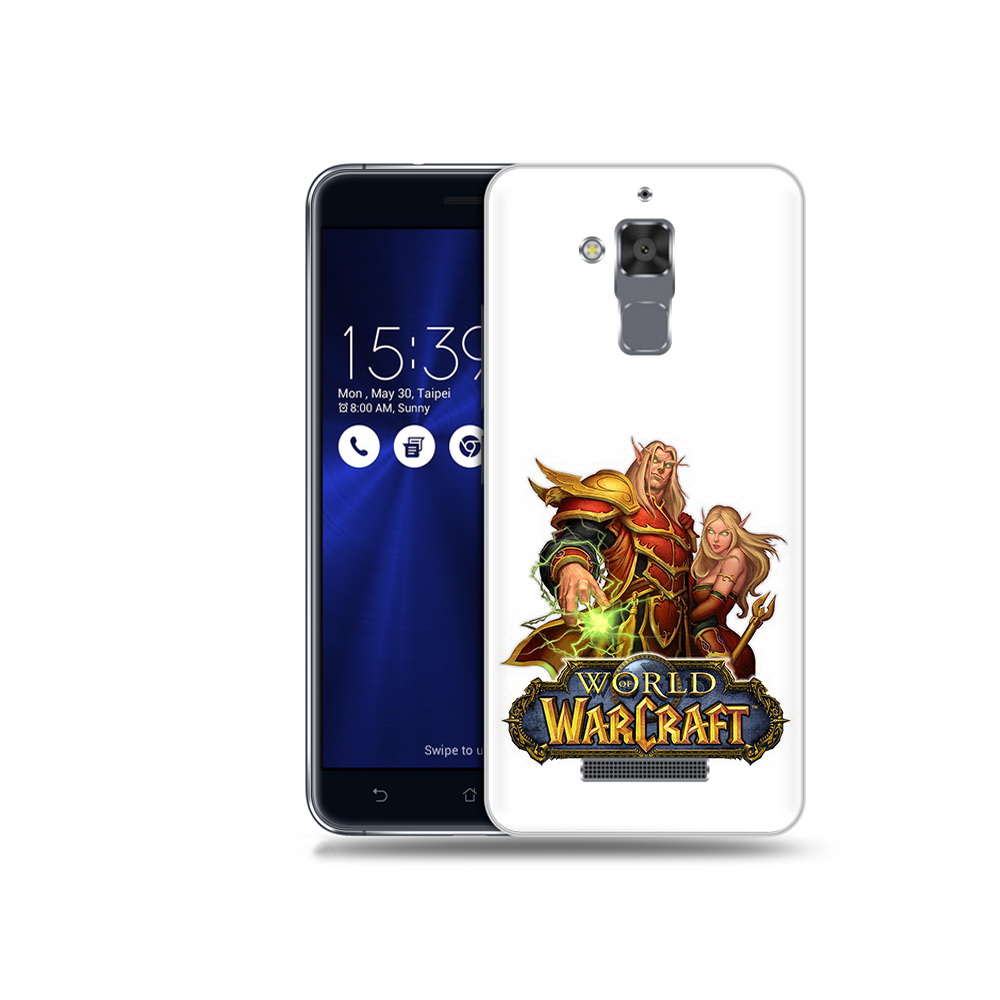 

Чехол MyPads Tocco для Asus ZenFone 3 Max (ZC520TL) варкрафт2, Прозрачный, Tocco