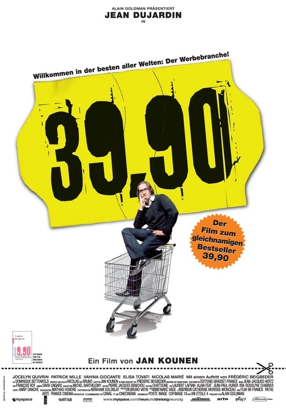 

Постер к фильму "99 франков" (99 francs) Оригинальный 58,4x83,8 см