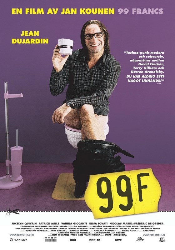 

Постер к фильму "99 франков" (99 francs) 50x70 см