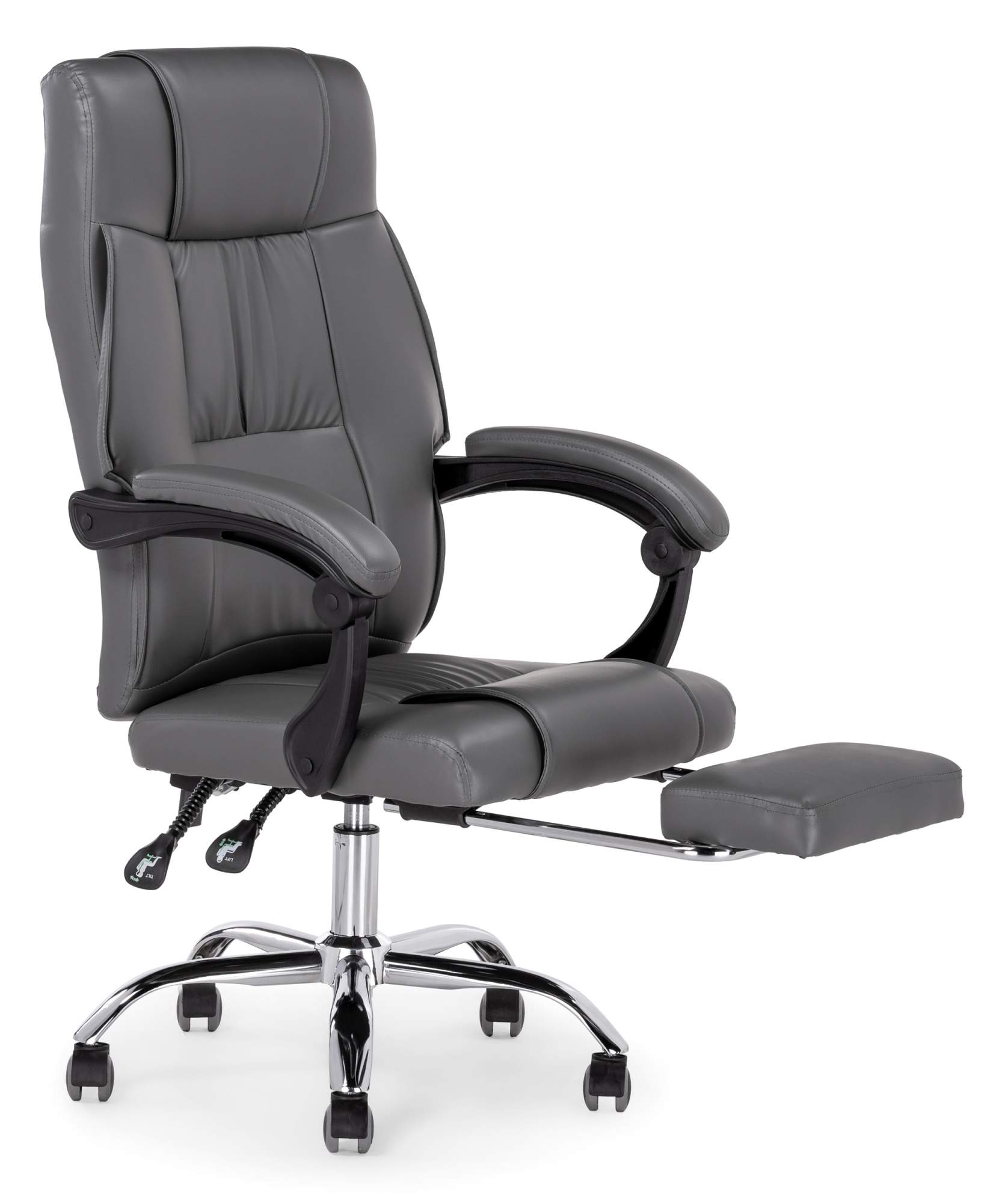 

Компьютерное кресло ЛайфМебель Born gray, Серый, Born