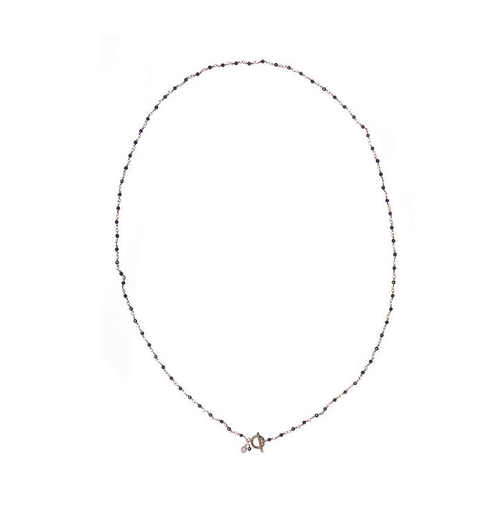 

Колье из бижутерного сплава с жемчугом 84 см Moon Paris Mo-22.10-099, Mo-22.10-099