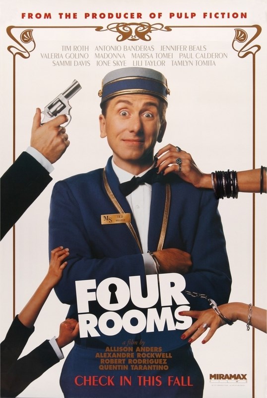 

Постер к фильму "Четыре комнаты" (Four Rooms) 50x70 см