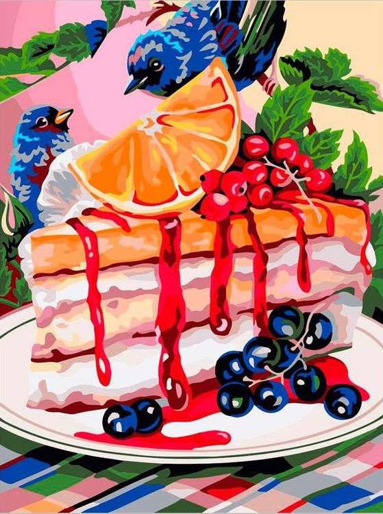 

Картина по номерам Фрея Лакомый кусочек, 30x40, Фрея Лакомый кусочек