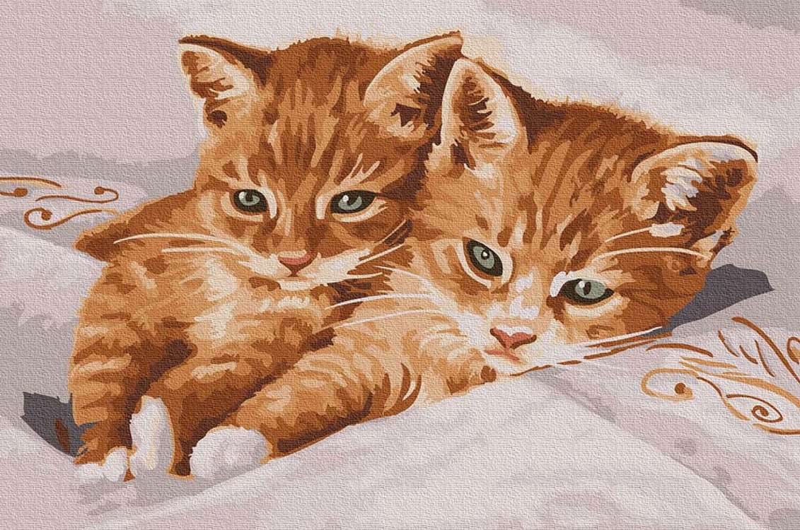 

Картина по номерам Molly Рыжие котята, 20x30, Рыжие котята