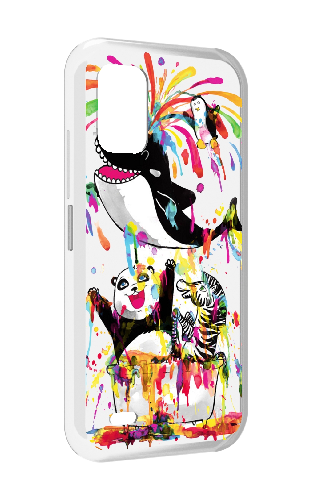 

Чехол MyPads Хиппи кит для UMIDIGI Bison GT2 / GT2 Pro, Прозрачный, Tocco