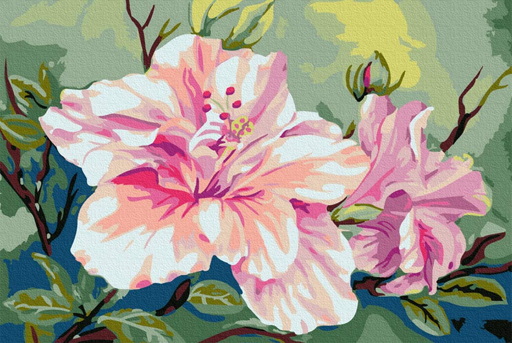 

Картина по номерам Molly Красивый цветок, 20x30, Красивый цветок