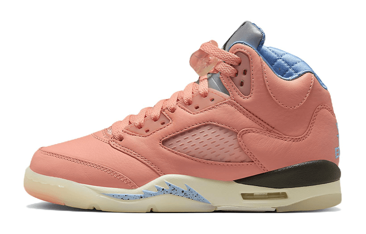 

Кеды унисекс Jordan DJ KHALED x Air Jordan 5 Crimson Bliss GS розовые 36 EU, Розовый, DJ KHALED x Air Jordan 5 Crimson Bliss GS