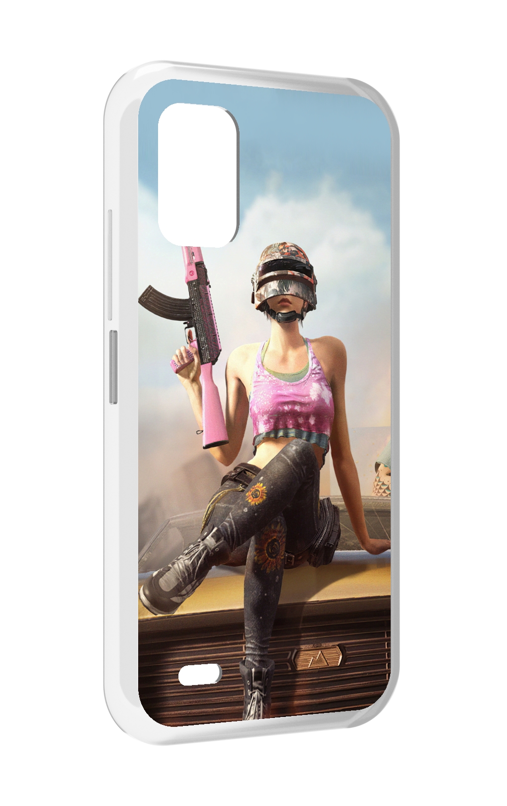 

Чехол MyPads девушка из PUBG для UMIDIGI Bison GT2 / GT2 Pro, Прозрачный, Tocco