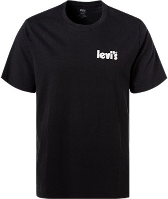 Футболка мужская Levis Men Relaxed Fit Graphic Tee черная L