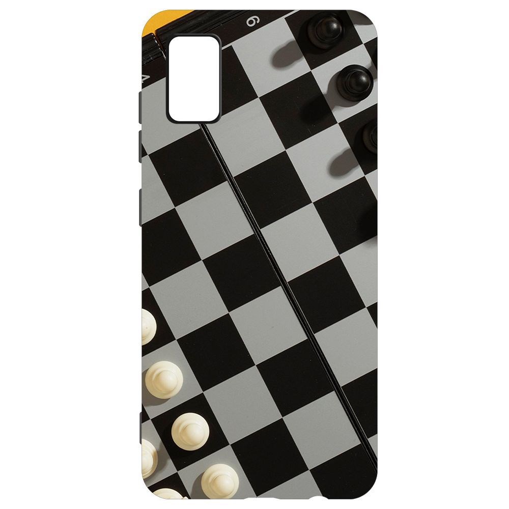 

Чехол-накладка Krutoff Soft Case Шахматы для Samsung Galaxy A41 (A415)