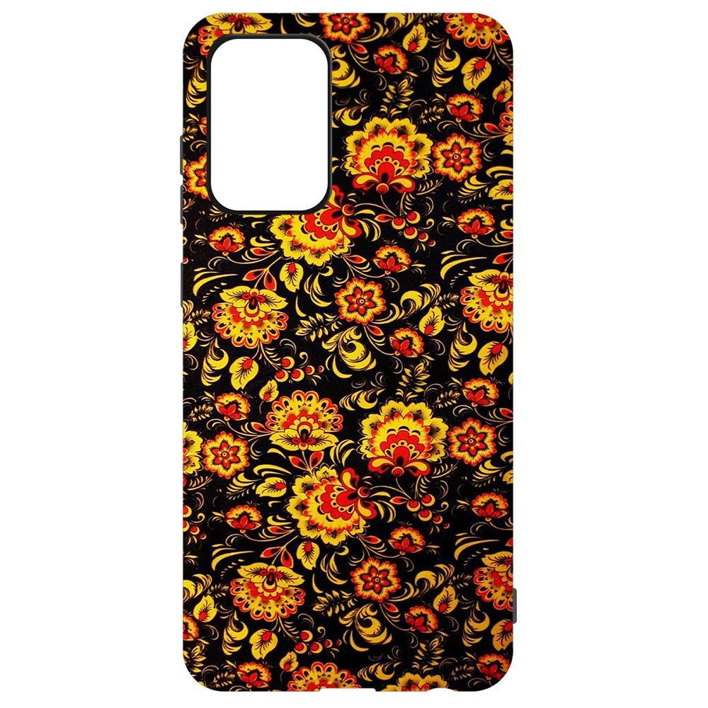 

Чехол-накладка Krutoff Soft Case Хохлома для Samsung Galaxy A52 (A525)