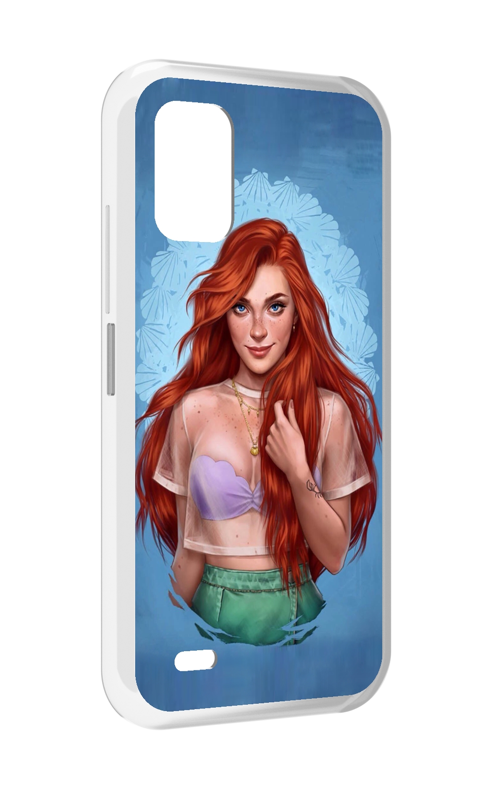 

Чехол MyPads девушка-в-голубом-фоне женский для UMIDIGI Bison GT2 / GT2 Pro, Прозрачный, Tocco