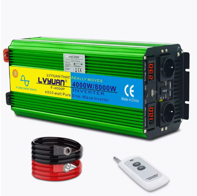 Автомобильный преобразователь напряжения инвертор Lvyuan 299LVYUAN 8000w 12v-220v 3194000₽