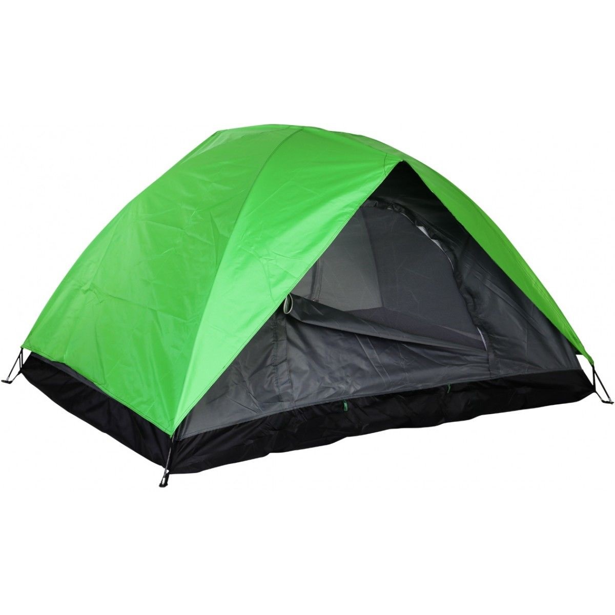Палатка Тонар Travel, кемпинговая, 2 места, зеленый/черный