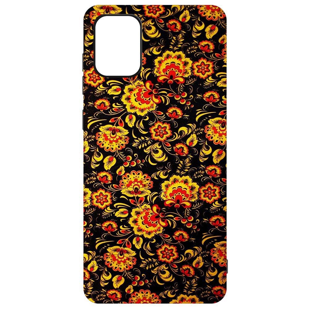 

Чехол-накладка Krutoff Soft Case Хохлома для Samsung Galaxy A72 (A725)