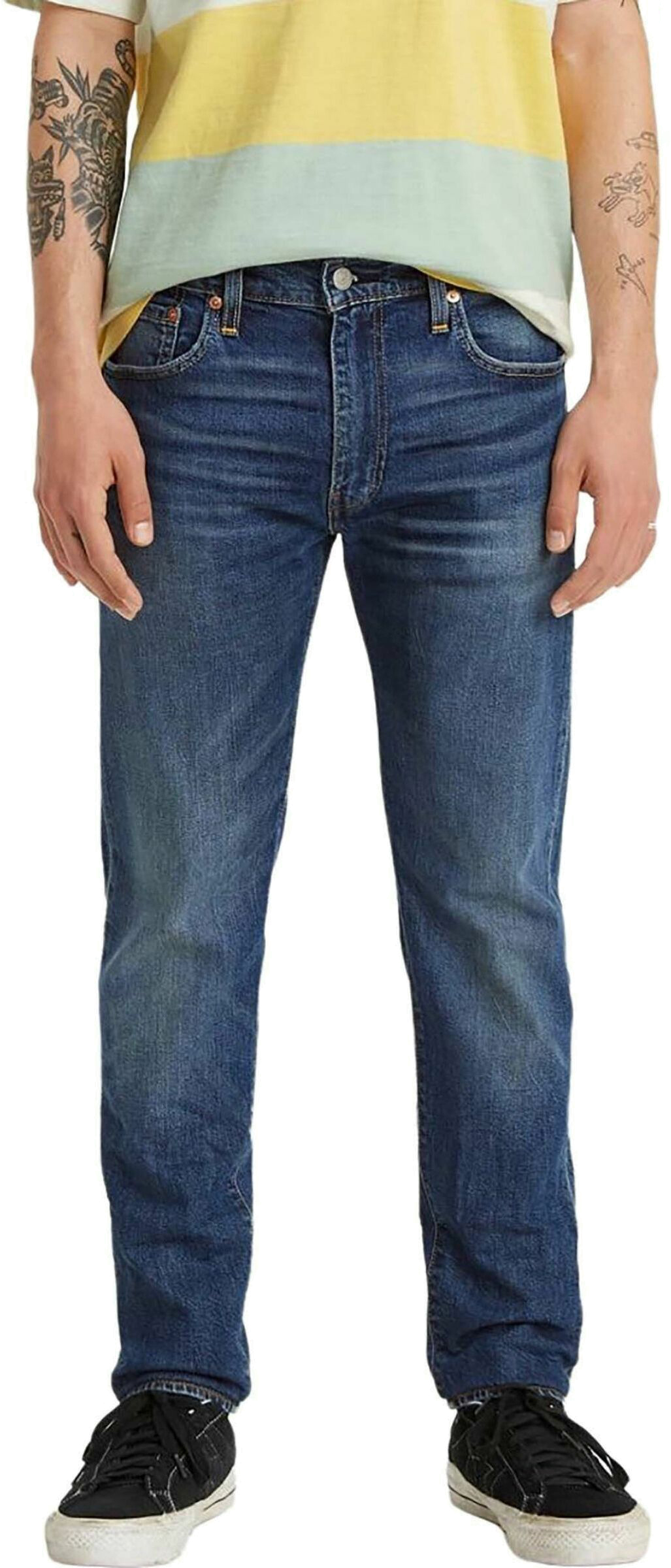 

Джинсы мужские Levi's Men 512 Slim Taper Fit Jeans синие 40/30, Синий, Men 512 Slim Taper Fit Jeans