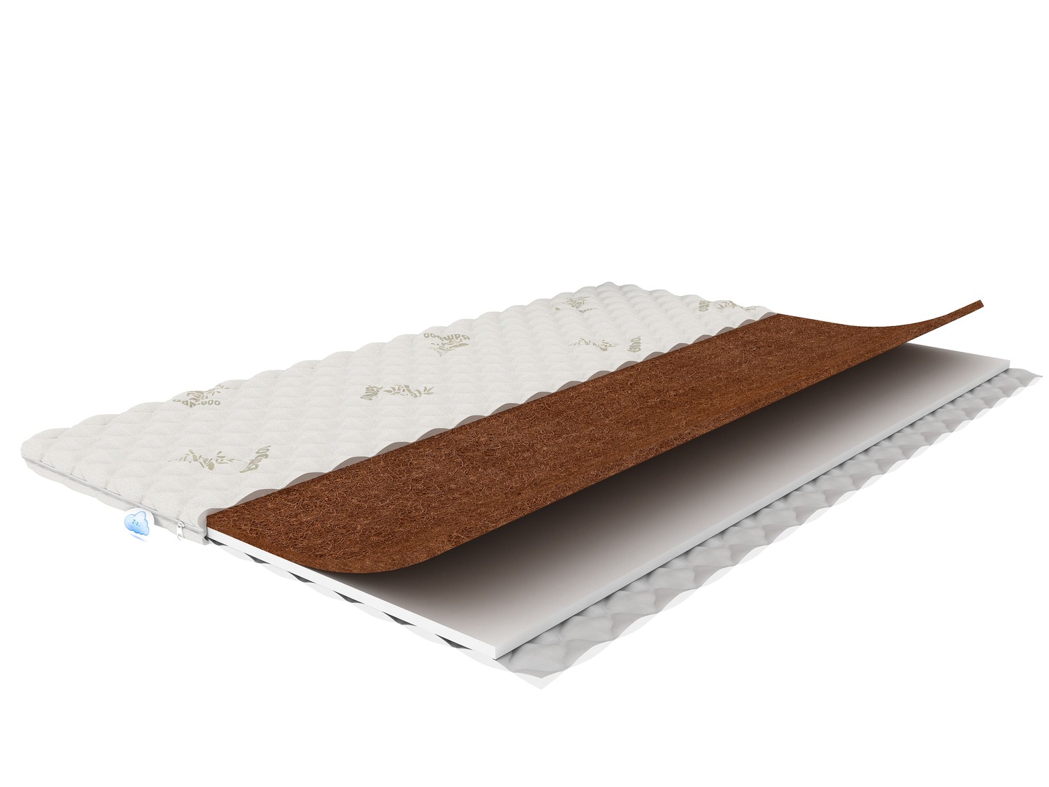 

Матрас Zzic Hard Foam (60х200), Белый, Hard Foam