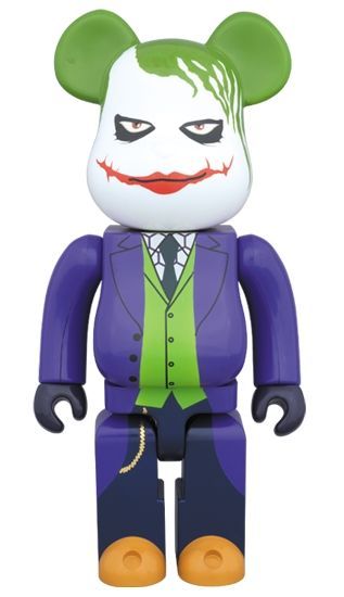 

Фигурка Medicom Toy Bearbrick: Джокер (Joker) Бэтмен (Batman) 28 см (Копия)