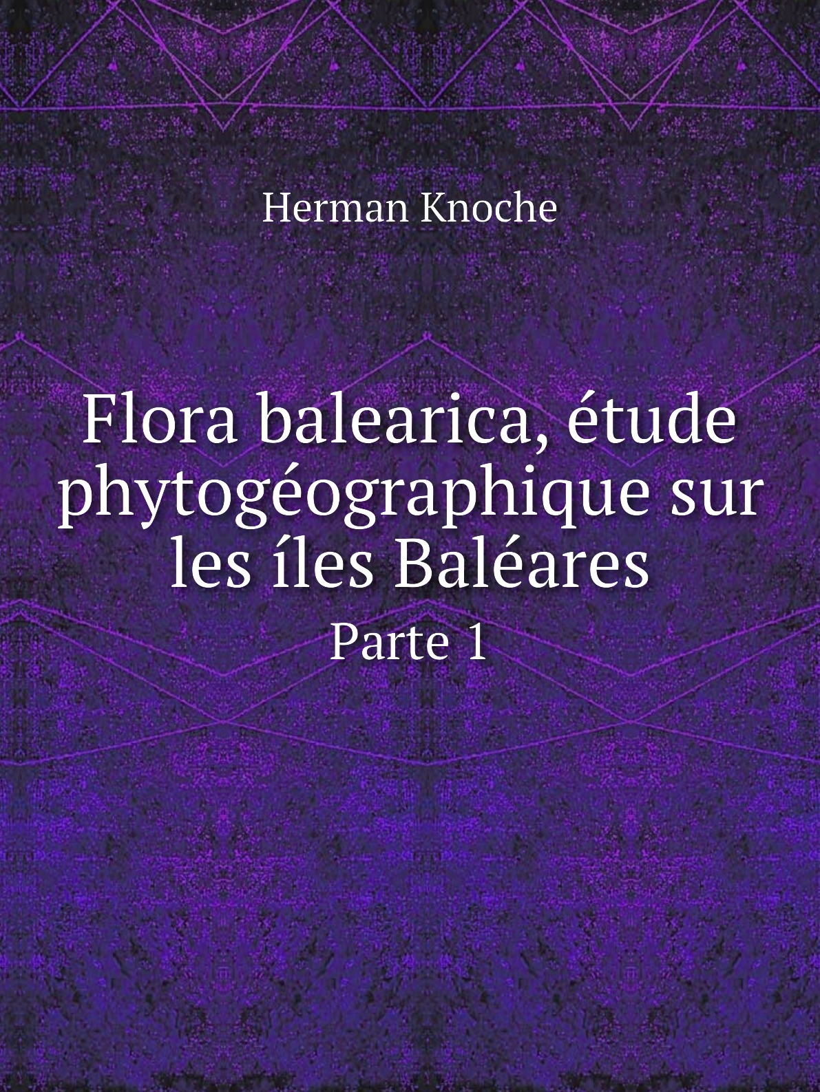 

Flora balearica, etude phytogeographique sur les iles Baleares