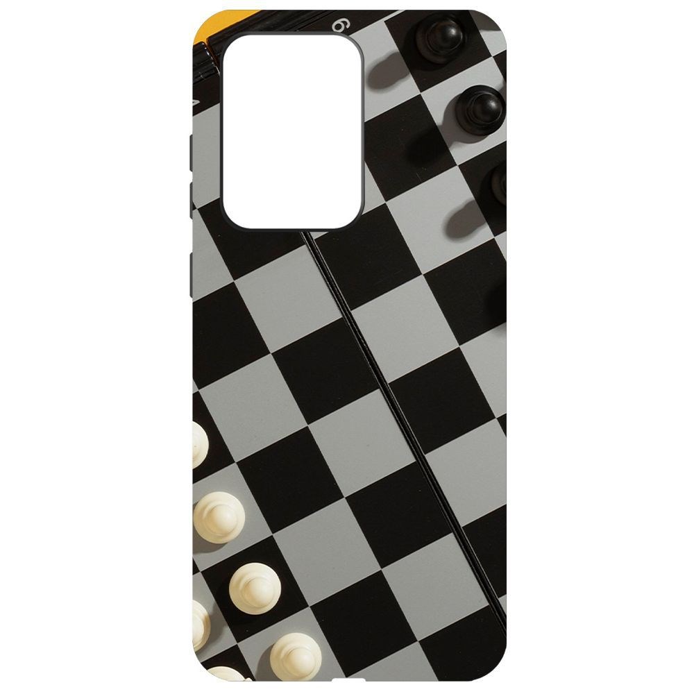 

Чехол-накладка Krutoff Soft Case Шахматы для Samsung Galaxy S20 Ultra (G988)