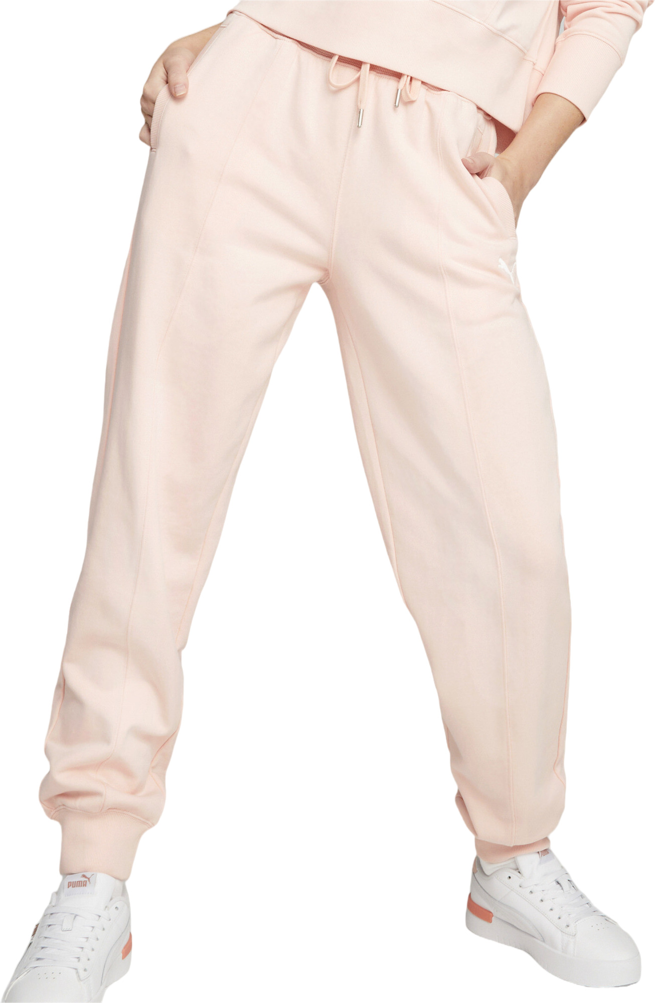 

Спортивные брюки женские PUMA Her High-Waist Pants Tr розовые XL, Розовый, Her High-Waist Pants Tr