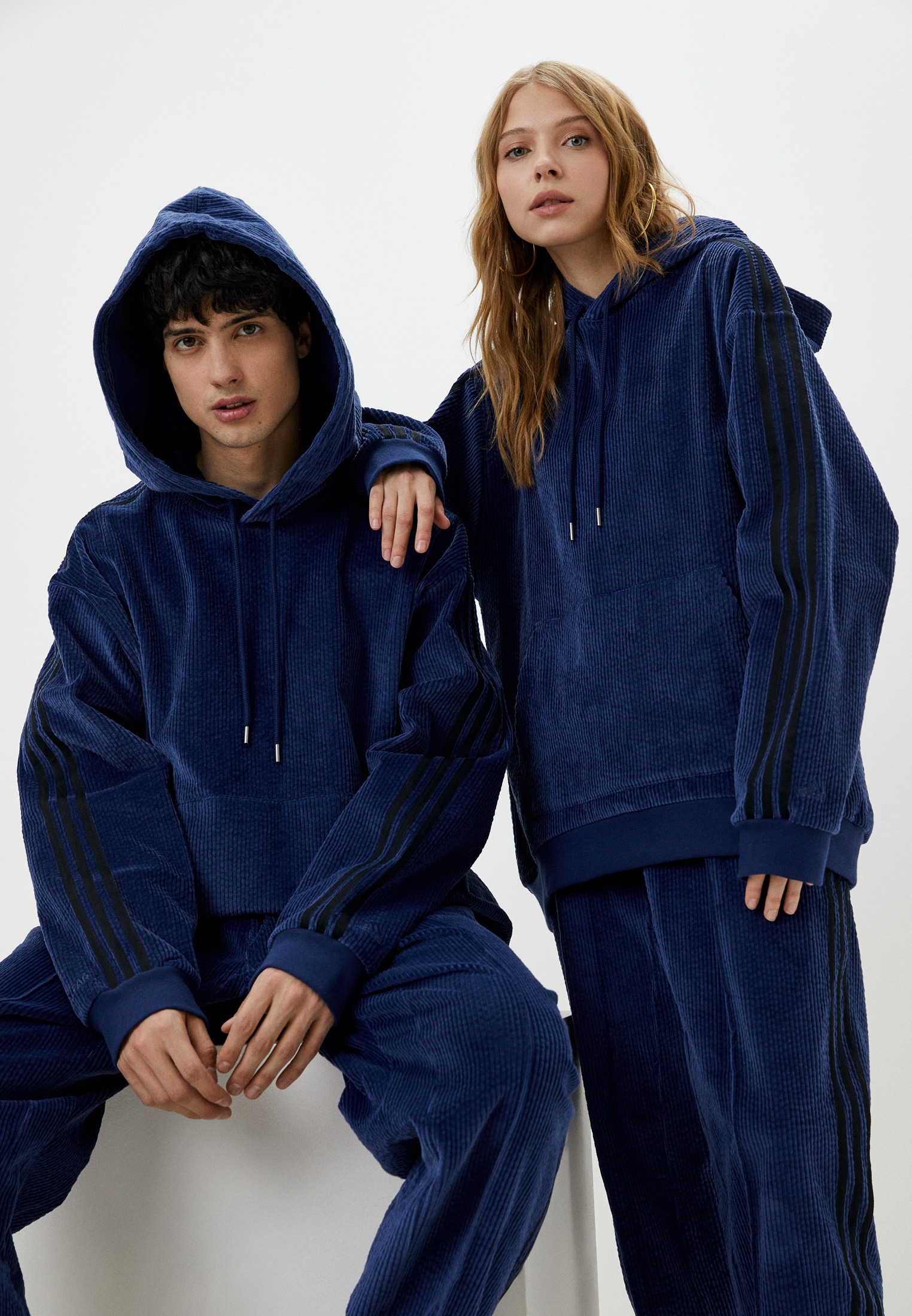 

Худи мужское Adidas IVP HOODIE синее XS, Синий, IVP HOODIE
