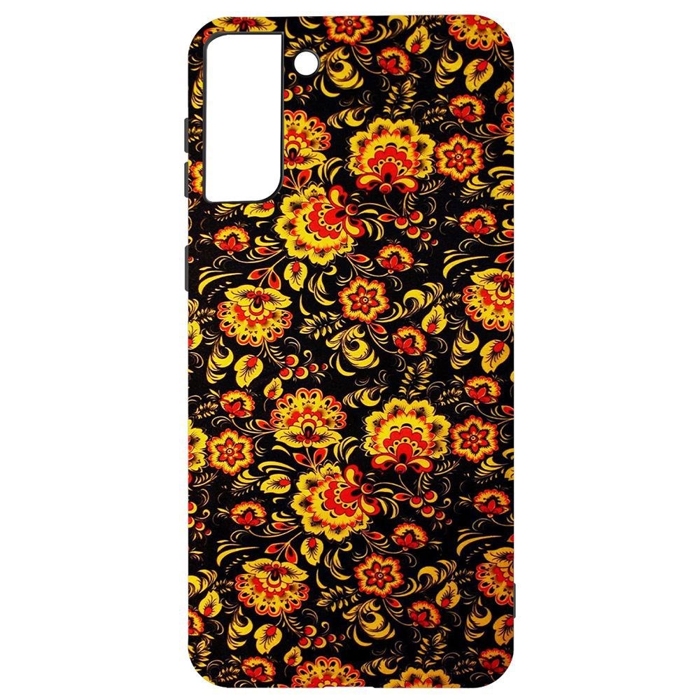 

Чехол-накладка Krutoff Soft Case Хохлома для Samsung Galaxy S21+ (G996)