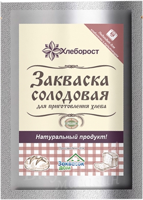 

Закваска для теста Солодовая Хлеборост, 35 гр.