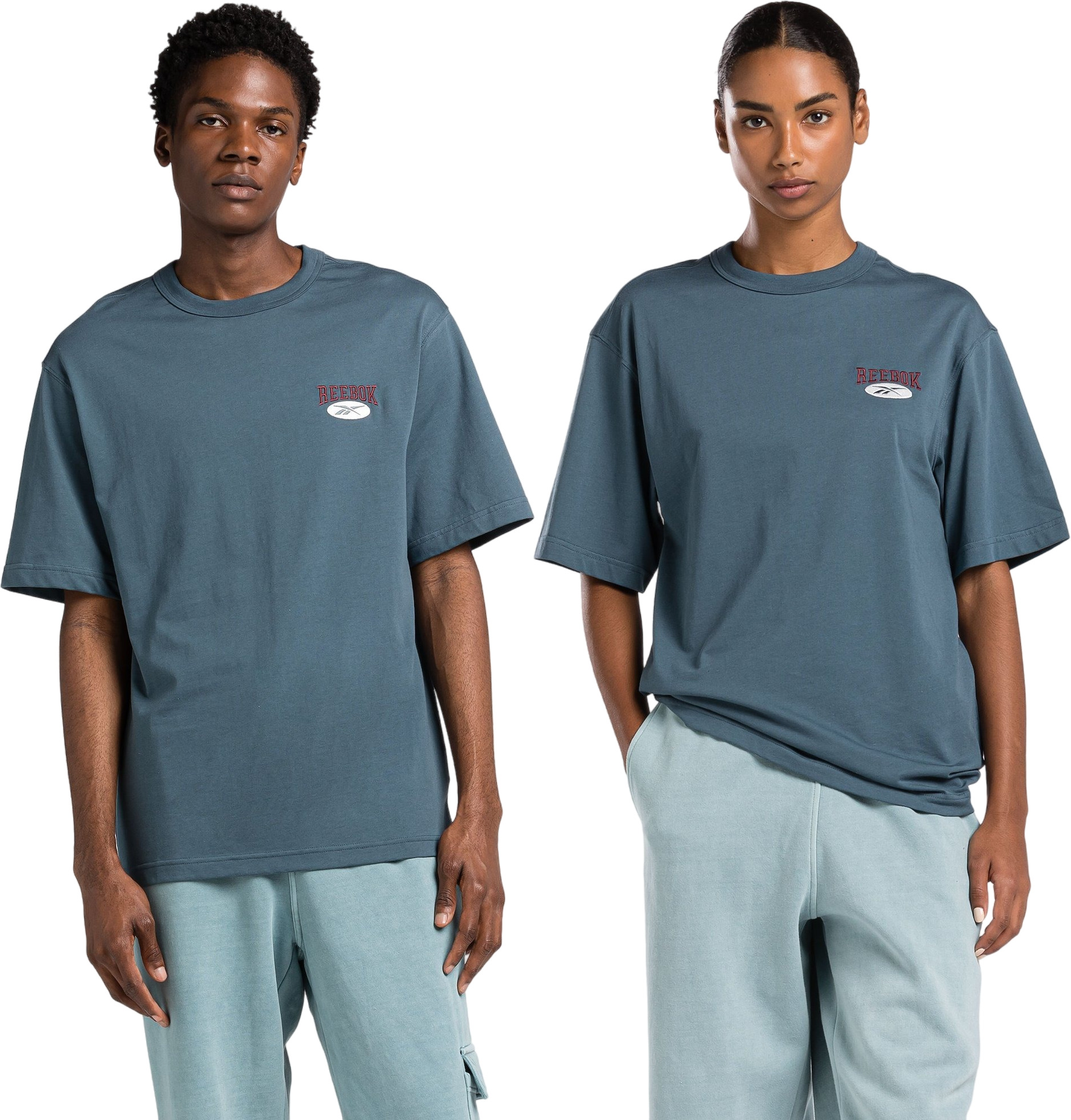 Футболка унисекс Reebok Archive Essentials T-Shirt синяя XS 2639₽